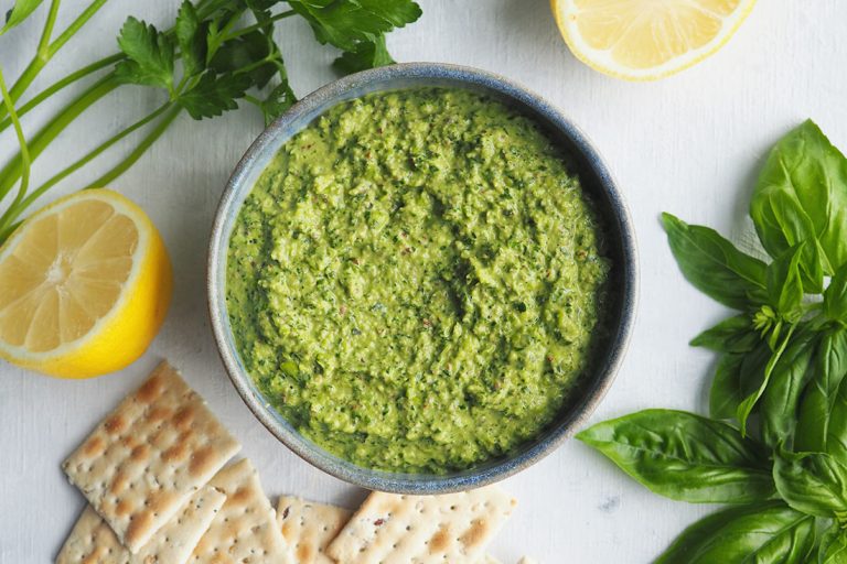 Easy Pea Pesto Recipe (vegan + dairyfree) Plantily